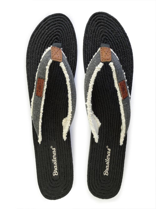 Tongs Brasileras pour femme avec semelle en gomme - Kiabi