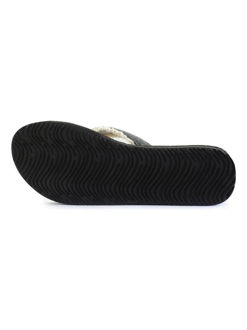 Tongs Brasileras pour femme avec semelle en gomme Noir - Kiabi