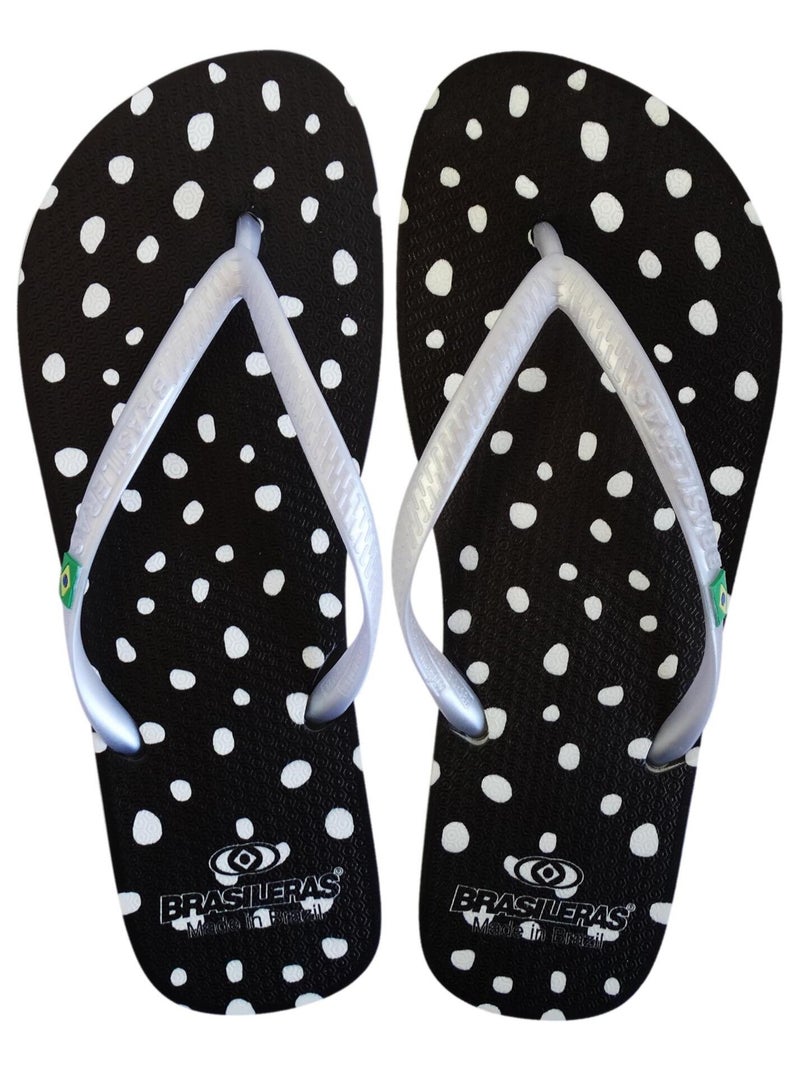 Tongs Brasileras pour femme avec semelle en gomme Noir - Kiabi