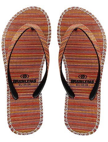 Tongs Brasileras pour femme avec semelle en gomme