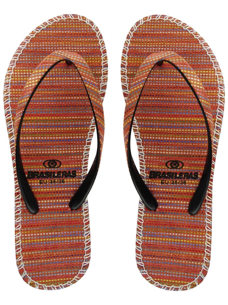Tongs Brasileras pour femme avec semelle en gomme Noir - Kiabi