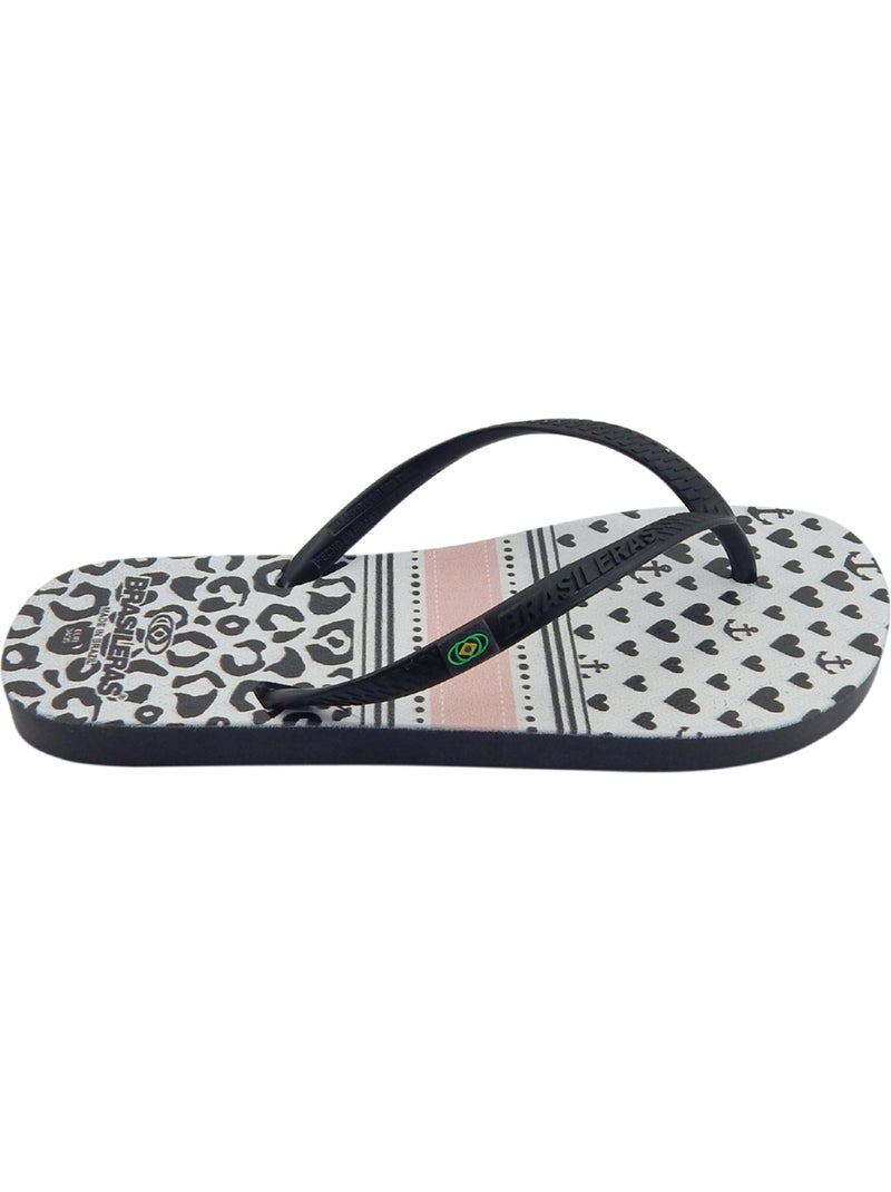 Tongs Brasileras pour femme avec semelle en gomme Noir - Kiabi