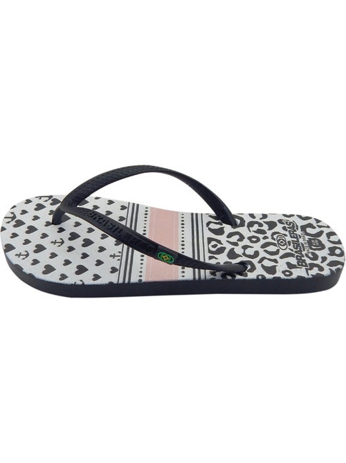 Tongs Brasileras pour femme avec semelle en gomme - Kiabi