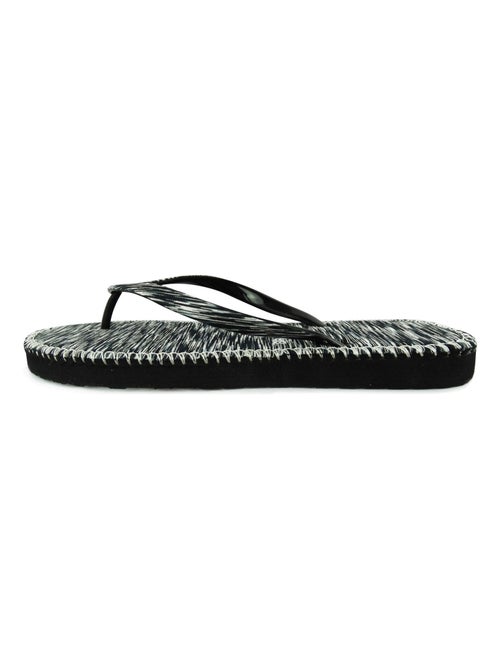 Tongs Brasileras pour femme avec semelle en gomme - Kiabi