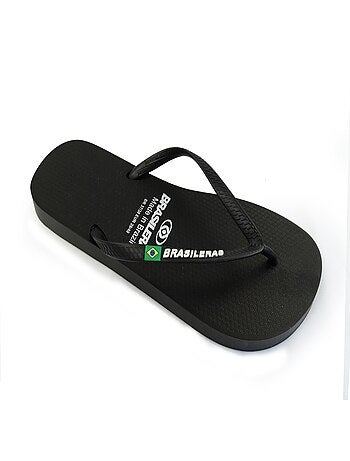 Tongs brasileras pour femme avec semelle en gomme