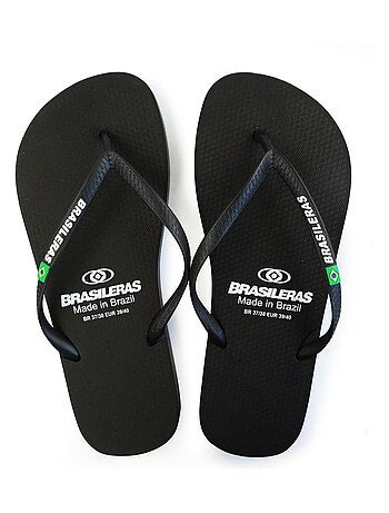 Tongs brasileras pour femme avec semelle en gomme