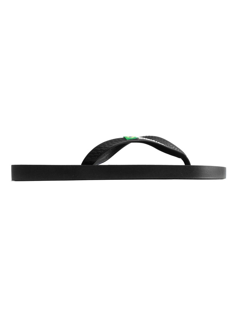 Tongs Brasileras pour femme avec semelle en gomme Noir - Kiabi