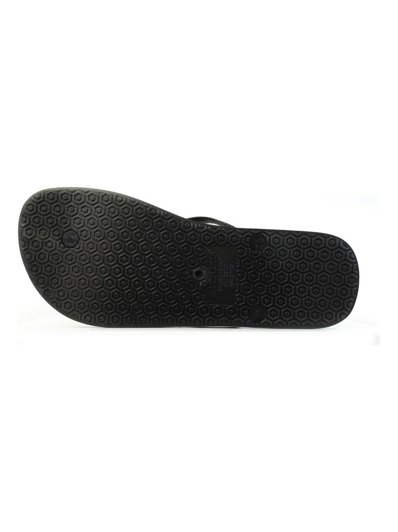 Tongs Brasileras pour femme avec semelle en gomme Noir - Kiabi
