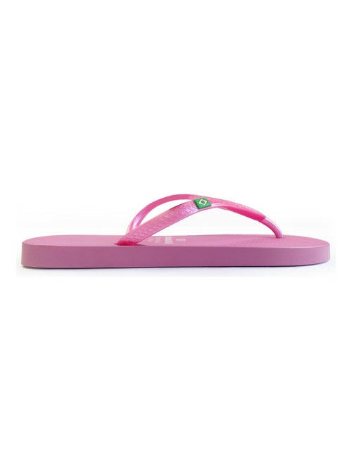 Tongs Brasileras pour femme avec semelle en gomme - Kiabi