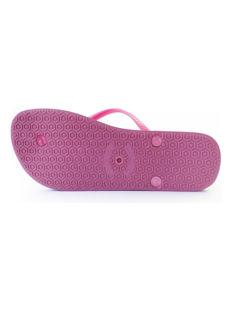 Tongs Brasileras pour femme avec semelle en gomme Rose - Kiabi