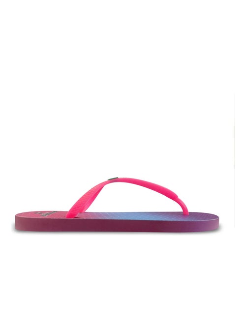 Tongs Brasileras pour femme avec semelle en gomme - Kiabi