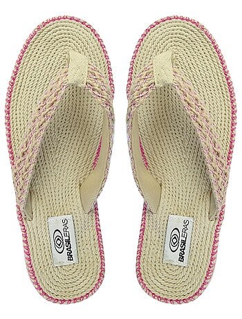 Tongs Brasileras pour femme avec semelle en gomme