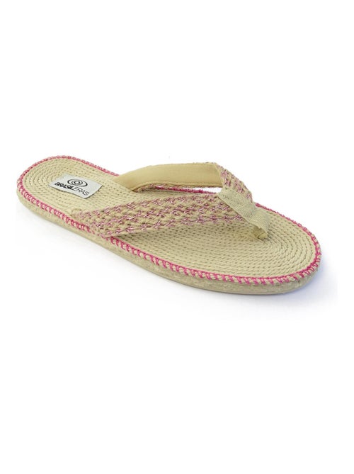 Tongs Brasileras pour femme avec semelle en gomme - Kiabi