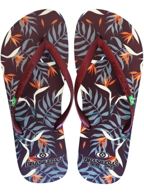 Tongs Brasileras pour femme avec semelle en gomme - Kiabi
