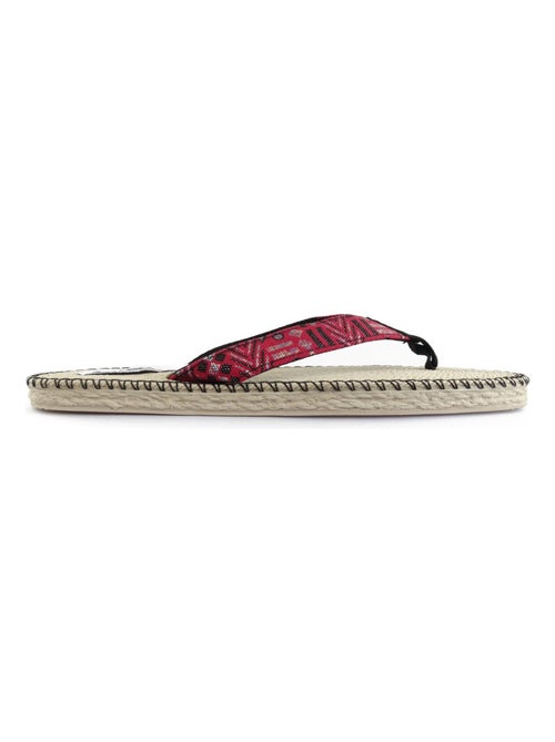 Tongs Brasileras pour femme avec semelle en gomme - Kiabi