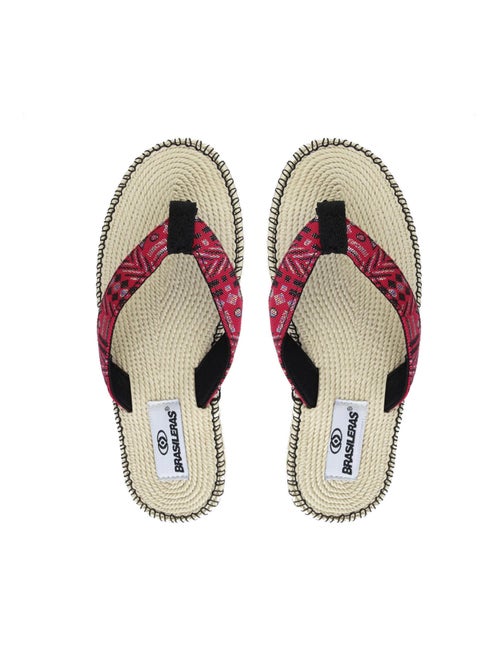Tongs Brasileras pour femme avec semelle en gomme - Kiabi