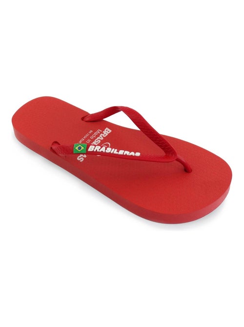 Tongs Brasileras pour femme avec semelle en gomme - Kiabi