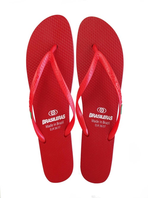 Tongs Brasileras pour femme avec semelle en gomme - Kiabi