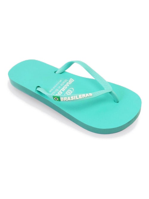 Tongs Brasileras pour femme avec semelle en gomme - Kiabi
