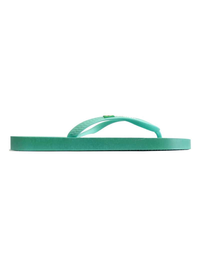 Tongs Brasileras pour femme avec semelle en gomme Vert clair - Kiabi