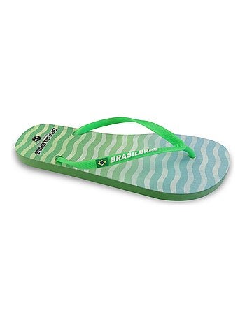 Tongs Brasileras pour femme avec semelle en gomme