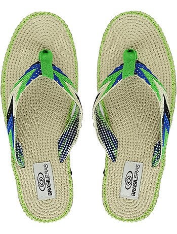 Tongs Brasileras pour femme avec semelle en gomme