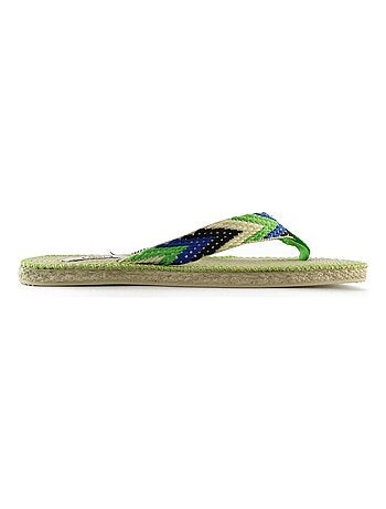 Tongs Brasileras pour femme avec semelle en gomme