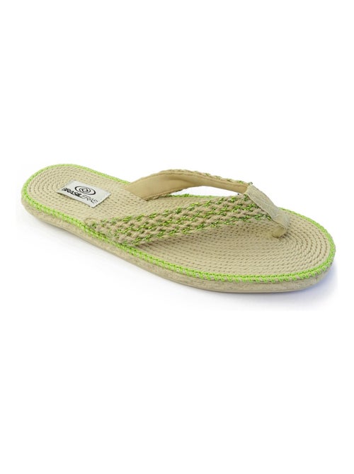 Tongs Brasileras pour femme avec semelle en gomme - Kiabi