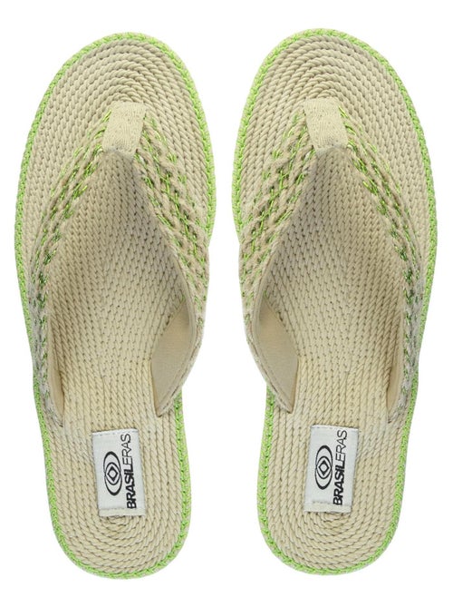 Tongs Brasileras pour femme avec semelle en gomme - Kiabi