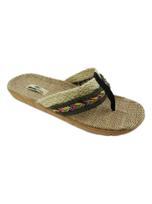 Tongs Brasileras pour femme avec semelle en gomme - Kiabi