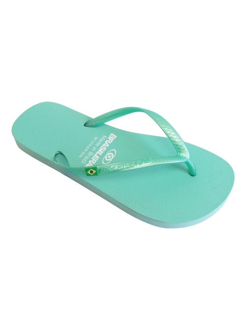 Tongs Brasileras pour femme avec semelle en gomme - Kiabi