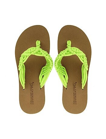 Tongs Brasileras pour femme avec semelle en gomme