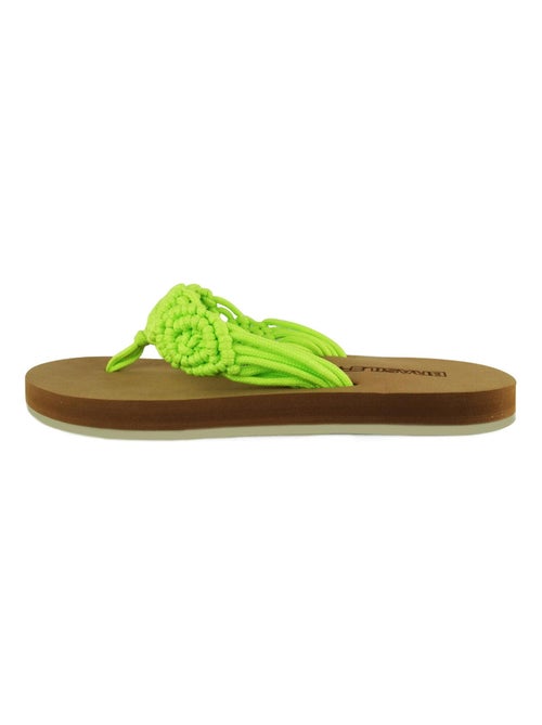 Tongs Brasileras pour femme avec semelle en gomme - Kiabi