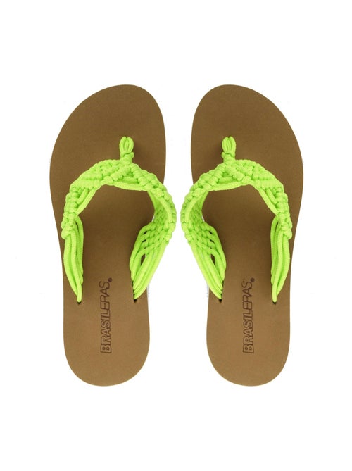 Tongs Brasileras pour femme avec semelle en gomme - Kiabi