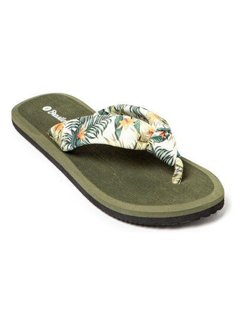 Tongs Brasileras pour femme avec semelle en gomme - Kiabi