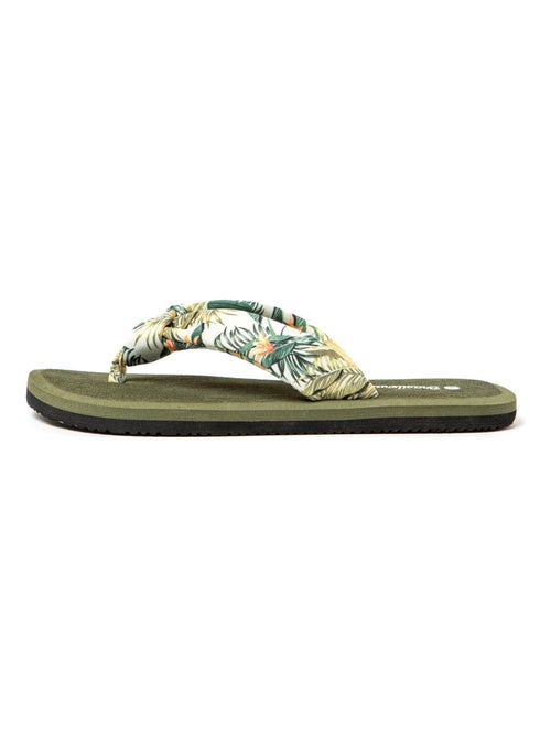 Tongs Brasileras pour femme avec semelle en gomme - Kiabi