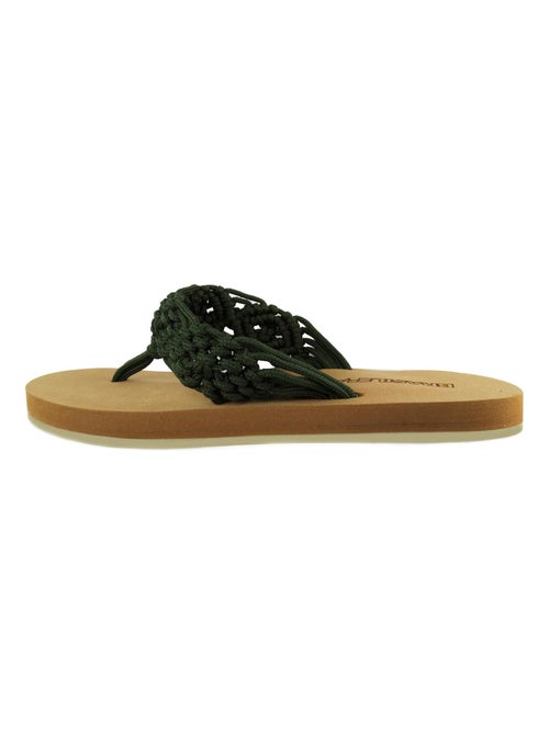 Tongs Brasileras pour femme avec semelle en gomme - Kiabi