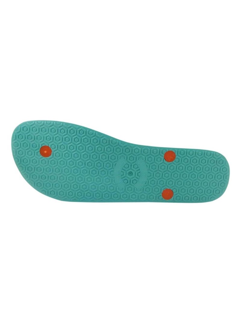 Tongs Brasileras pour femme Brasileras avec semelle en gomme Vert d'eau - Kiabi