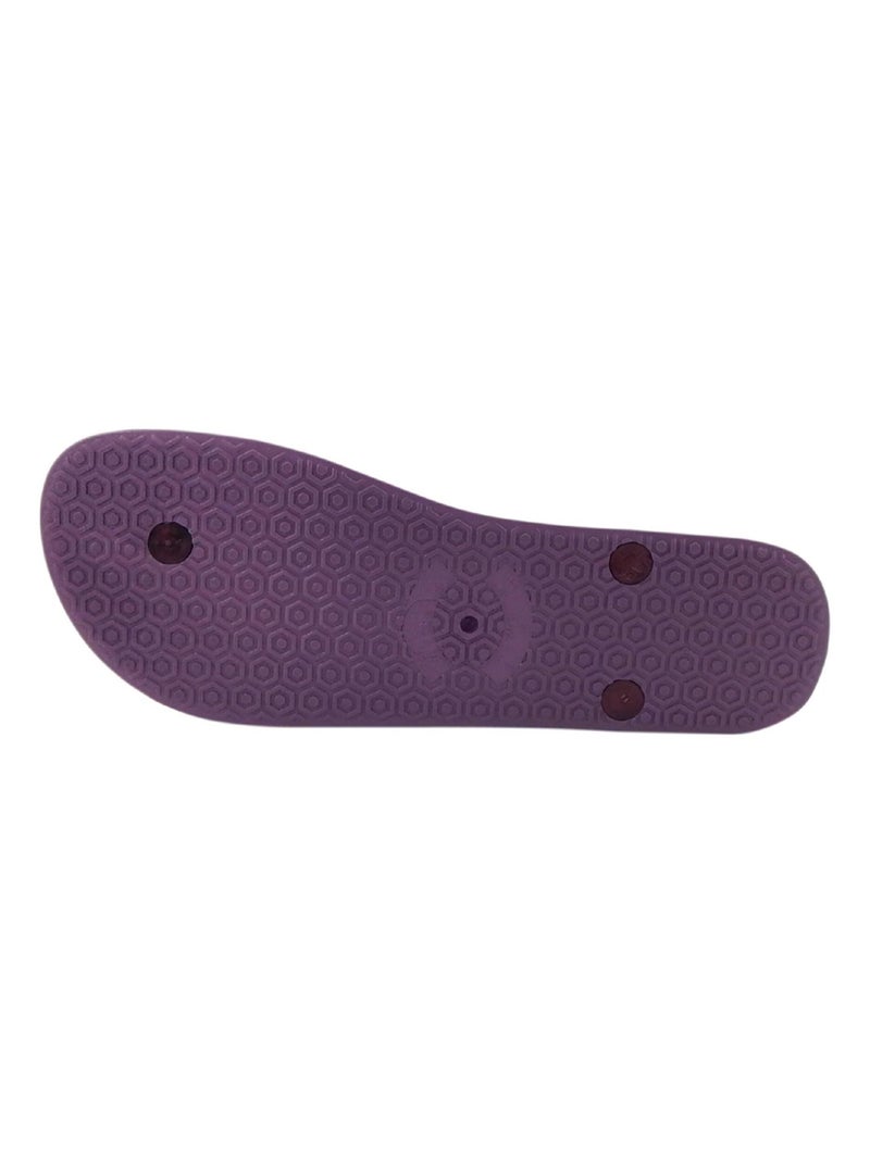 Tongs Brasileras pour femme semelle en gomme Bordeaux - Kiabi