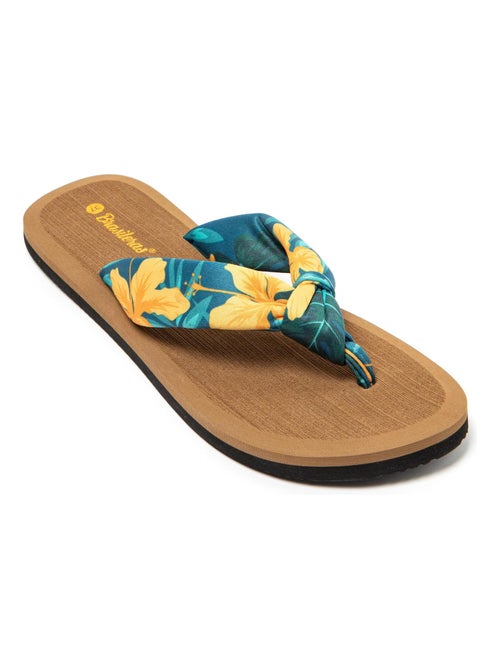 Tongs Brasileras pour femmes avec semelles en gomme antidérapantes - Kiabi