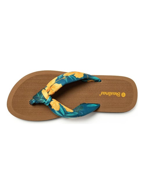 Tongs Brasileras pour femmes avec semelles en gomme antidérapantes - Kiabi