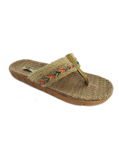 Tongs Brasileras pour femmes avec semelles en gomme - Kiabi