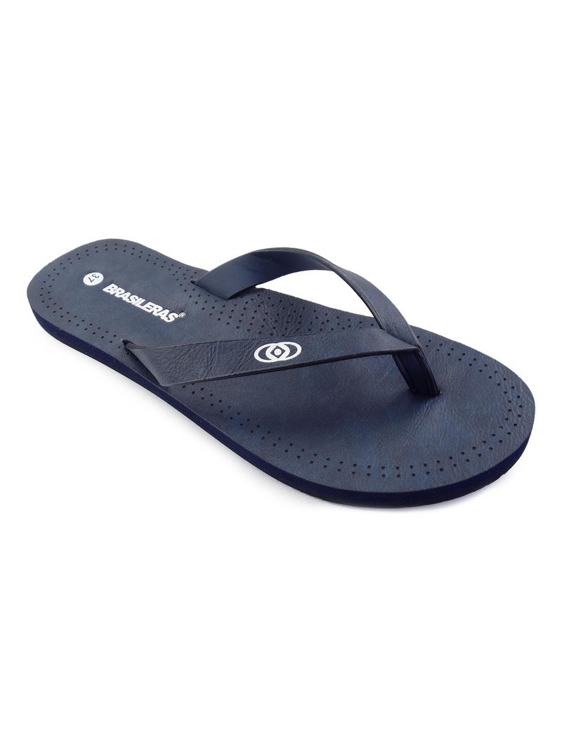 Tongs Brasileras pour femmes avec semelles en gomme Bleu - Kiabi