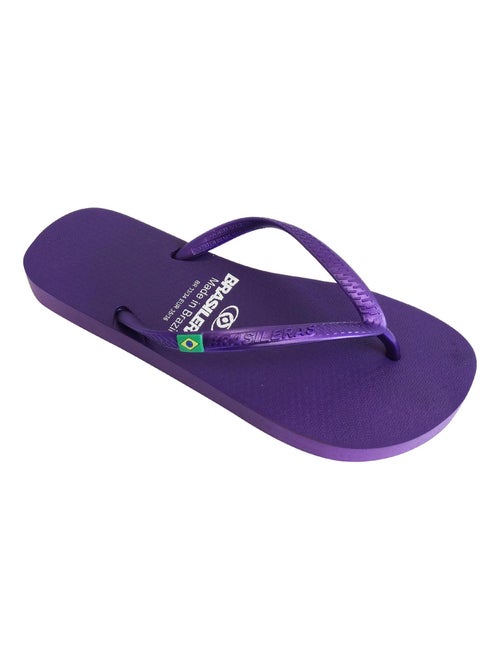 Tongs Brasileras pour femmes avec semelles en gomme - Kiabi