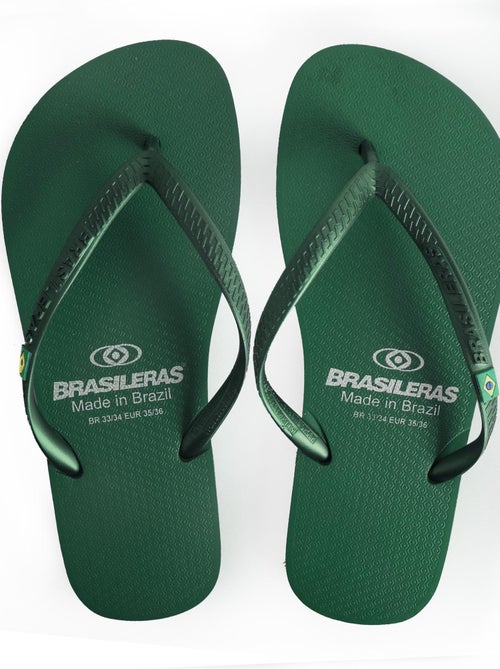 Tongs Brasileras pour femmes Brasileras semelle en gomme - Kiabi