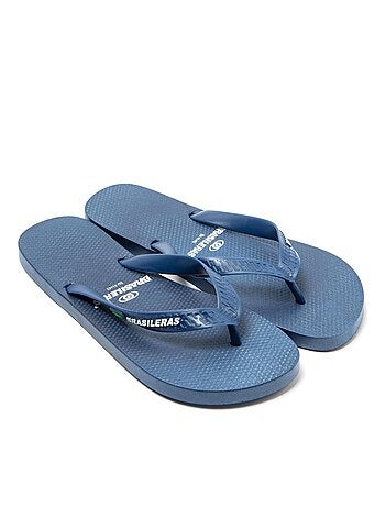 Tongs Brasileras pour homme avec semelle en gomme antidérapante