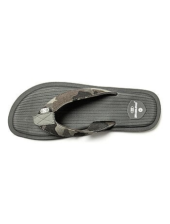 Tongs Brasileras pour homme avec semelle en gomme antidérapante