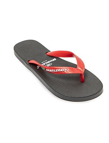 Tongs Brasileras pour homme avec semelle en gomme antidérapante