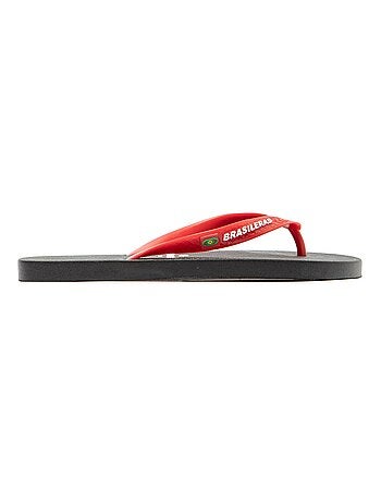 Tongs Brasileras pour homme avec semelle en gomme antidérapante