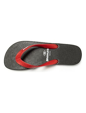 Tongs Brasileras pour homme avec semelle en gomme antidérapante